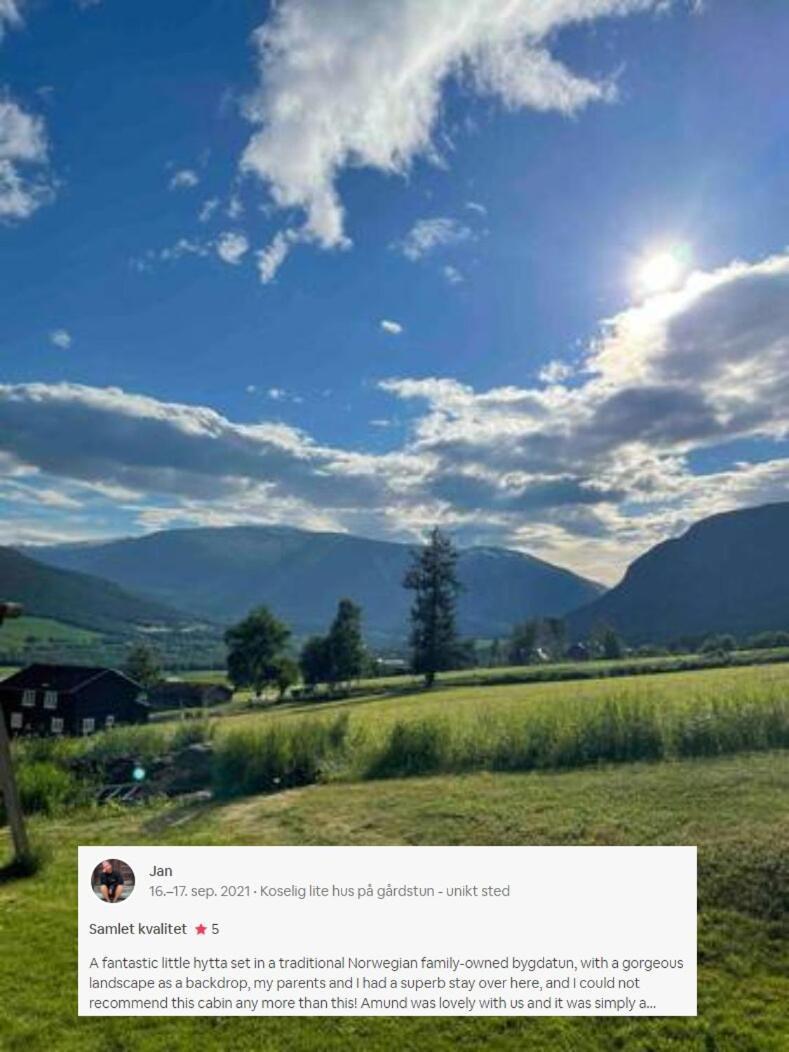 Stallen - Koselig Lite Hus Pa Gardstun Skjåk Dış mekan fotoğraf